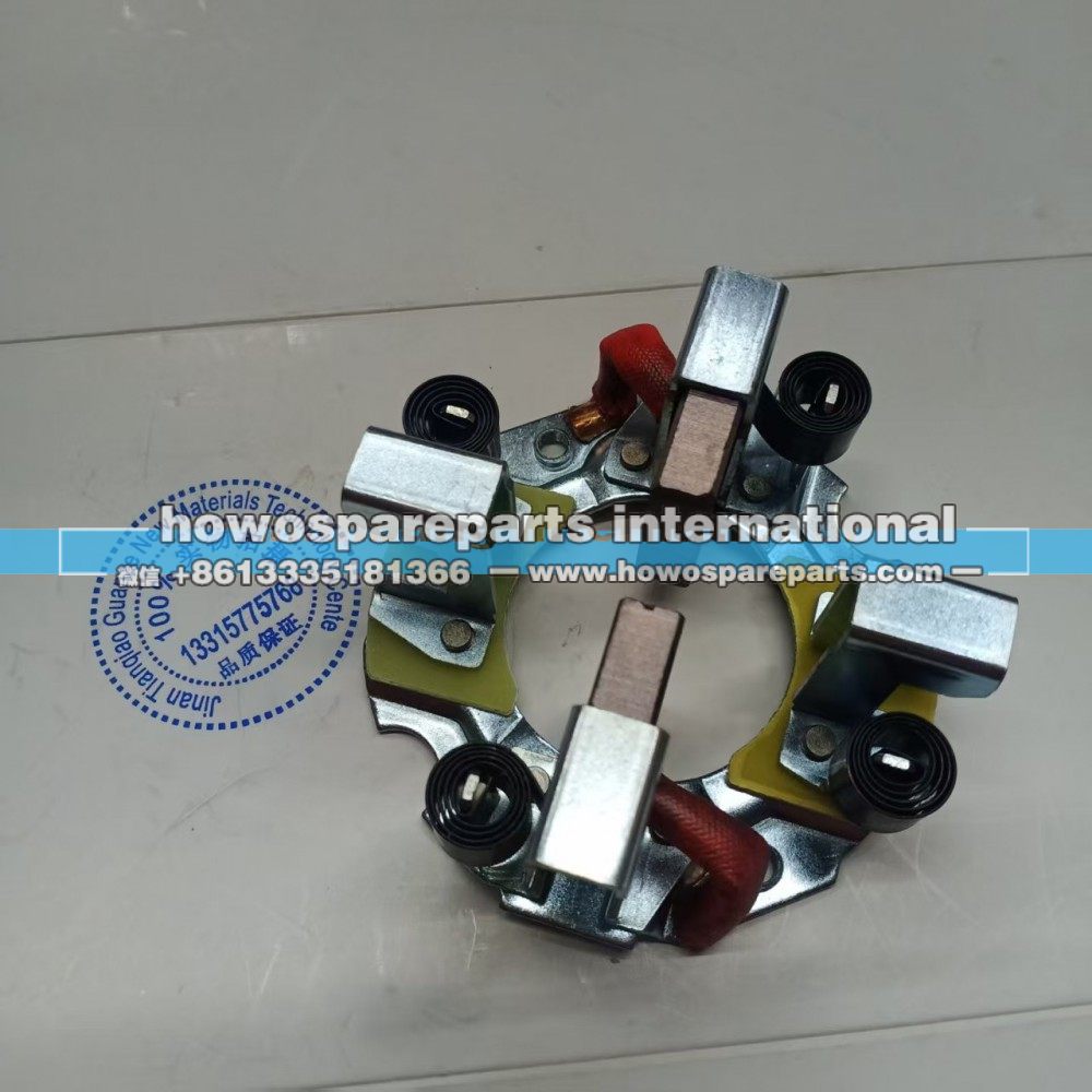 091077-M105,北奔潍柴发动机起动机碳刷架,济南冠泽卡车配件营销中心