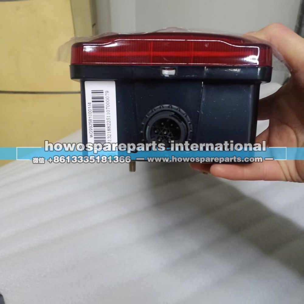 WG9925810001,重汽豪沃T7后尾灯总成左,济南冠泽卡车配件营销中心
