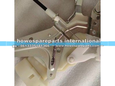 6105030-E98A,一汽解放右前门电动锁体总成,济南冠泽卡车配件营销中心