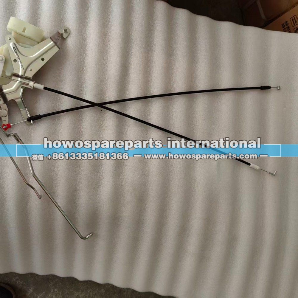 6105030-E98A,一汽解放右前门电动锁体总成,济南冠泽卡车配件营销中心