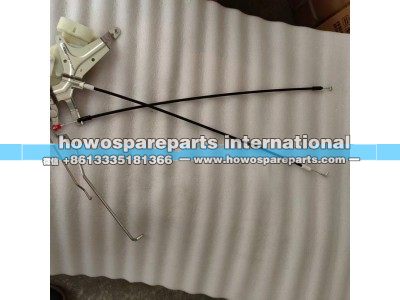 6105025-E98A,一汽解放左前门电动锁体总成,济南冠泽卡车配件营销中心