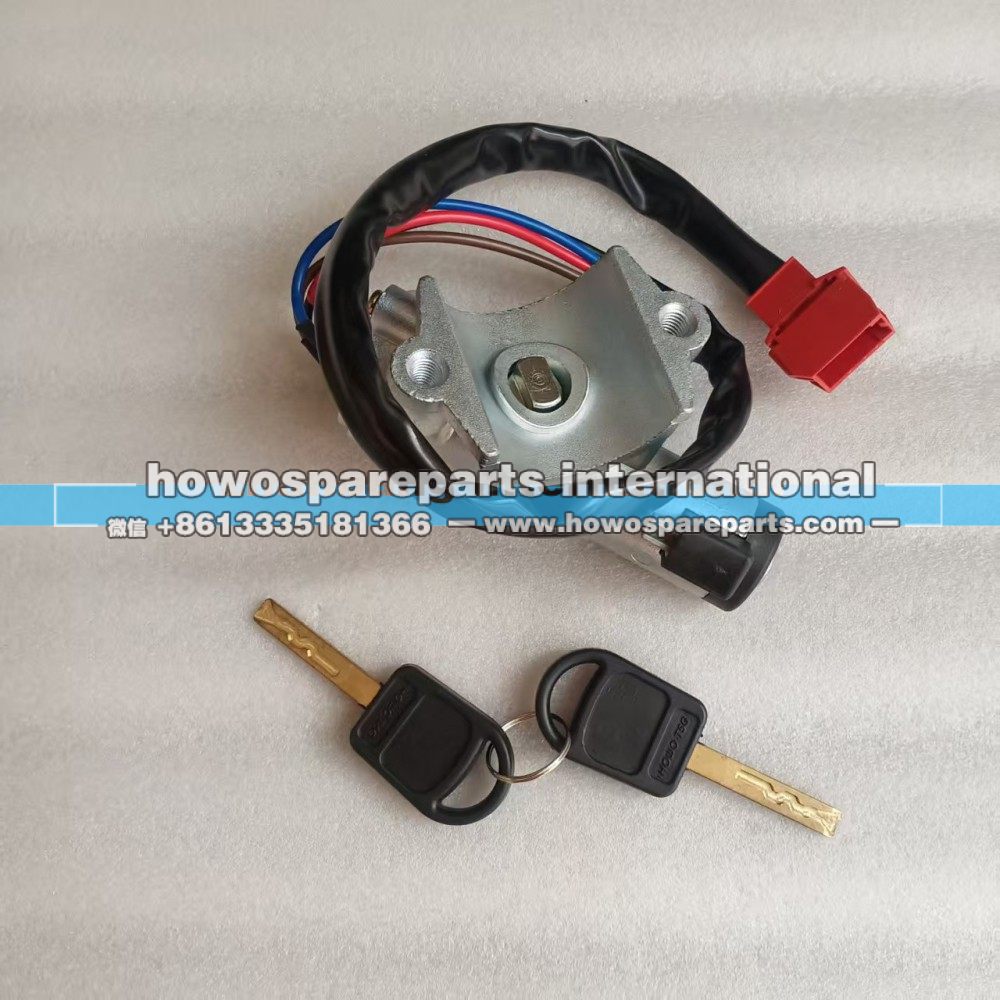 WG9925580103,豪沃A7点火开关,济南冠泽卡车配件营销中心