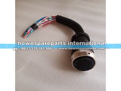 VG1034121020+001,重汽国五DCU圆插头,济南冠泽卡车配件营销中心