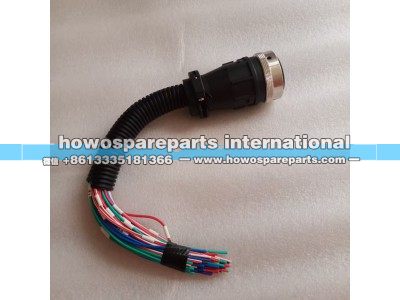 VG1034121020+001,重汽国五DCU圆插头,济南冠泽卡车配件营销中心