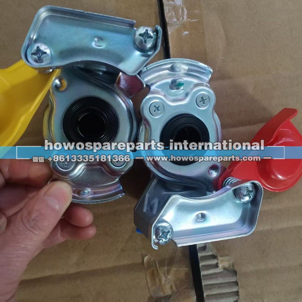 重汽HOWO掛車接頭(控制黃),掛車接頭(供能紅), WG9000360177