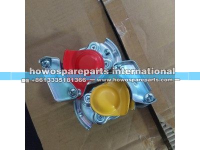 WG9000360170,重汽HOWO挂车接头,济南冠泽卡车配件营销中心