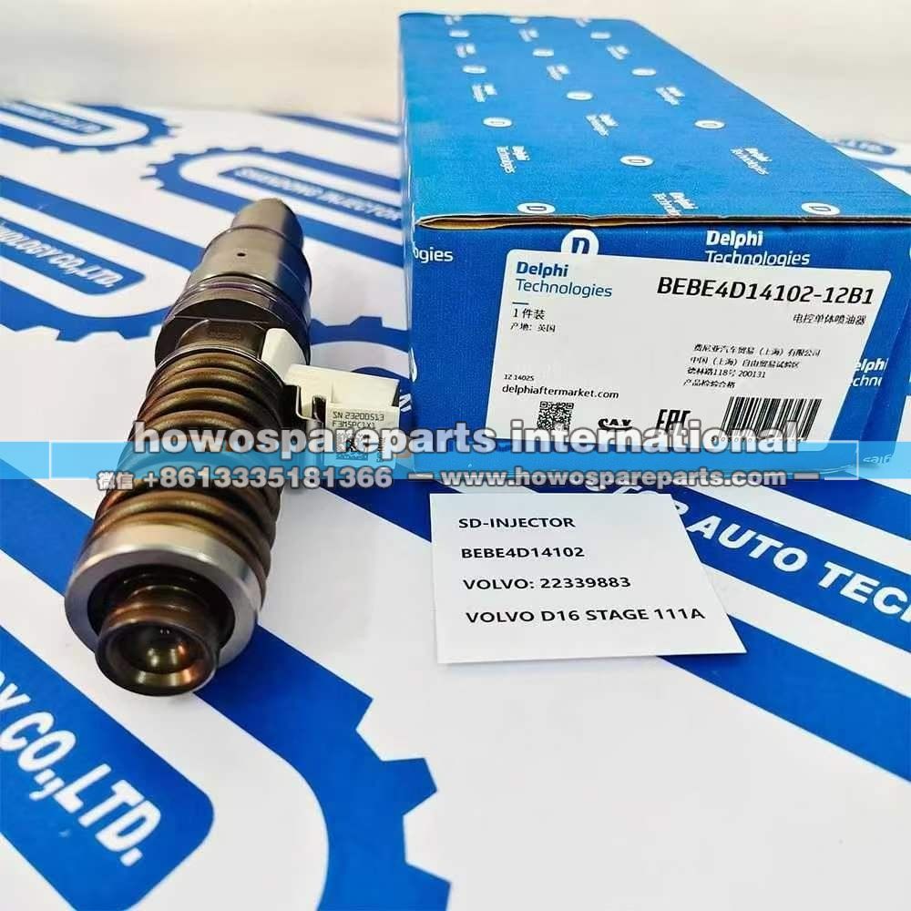 BEBE4D14102,OE22339883   VOLVO D16泵喷嘴 德尔福,济南冠泽卡车配件营销中心