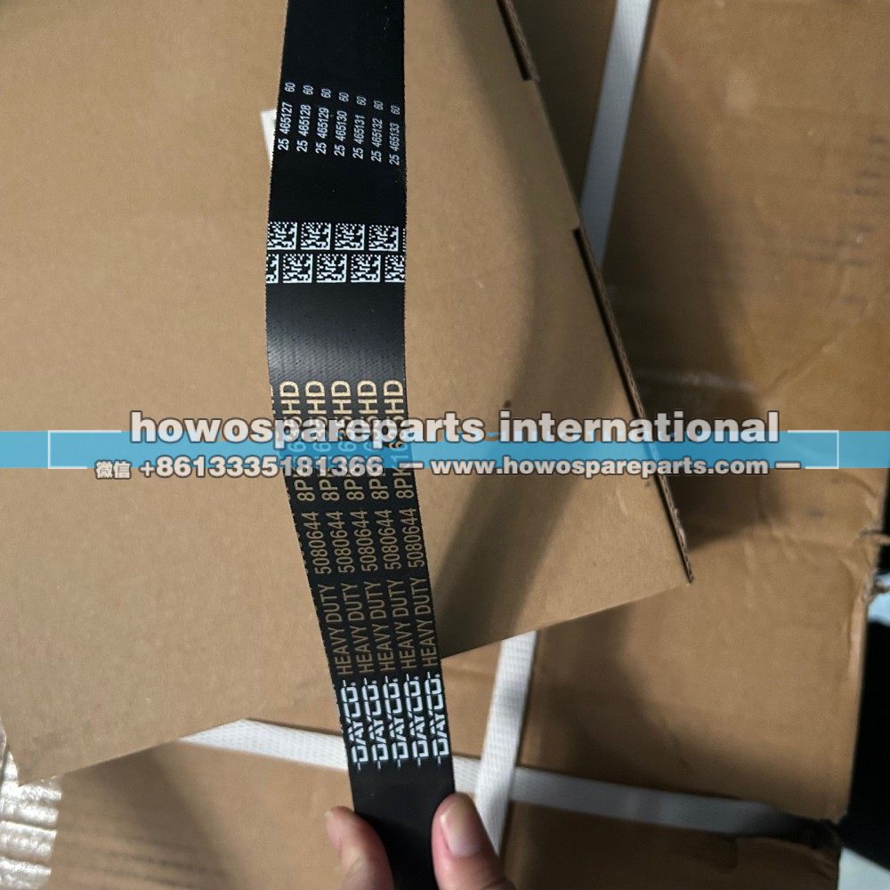 5080644 8PK1635,康明斯发动机皮带,济南冠泽卡车配件营销中心