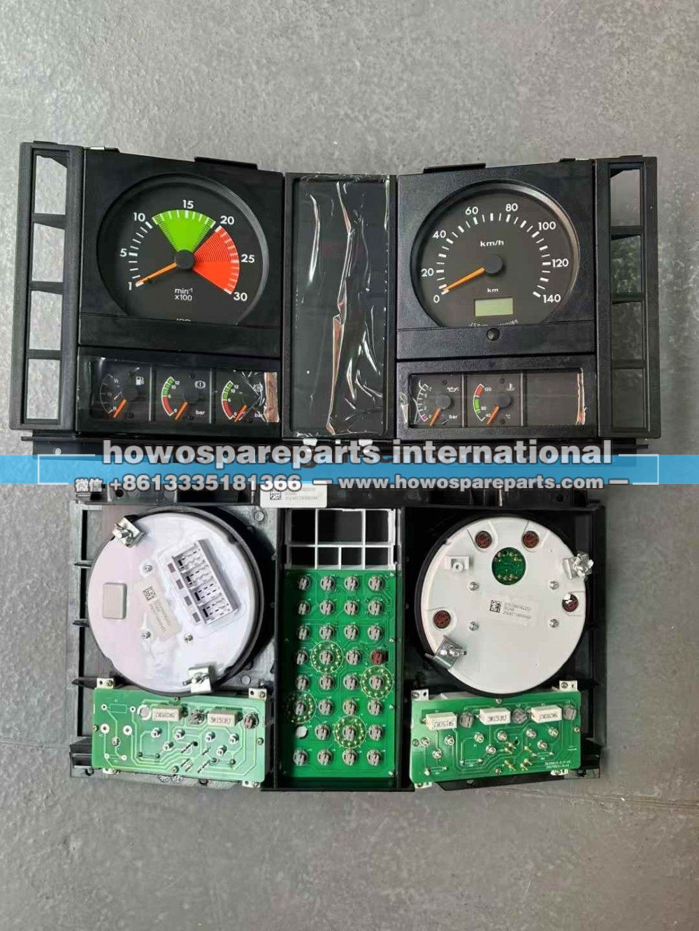 DZ93189582250,陕汽X3000仪表,济南冠泽卡车配件营销中心