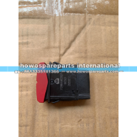FG9804580200,重汽豪沃轻卡H3红色四闪开关仪表台危机报警开关,济南冠泽卡车配件营销中心