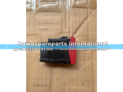 FG9804580200,重汽豪沃轻卡H3红色四闪开关仪表台危机报警开关,济南冠泽卡车配件营销中心