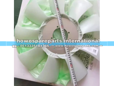 1007886609,重汽豪曼H3豪沃潍柴锐动力发动机风扇叶,济南冠泽卡车配件营销中心