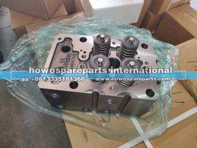 10005011132,宽体矿用车发动机缸盖总成WP13-530马力,济南冠泽卡车配件营销中心