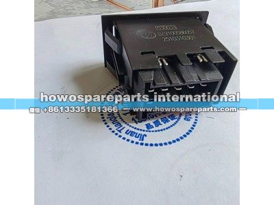 Dz9100586057,陕汽怠速翘板开关,济南冠泽卡车配件营销中心