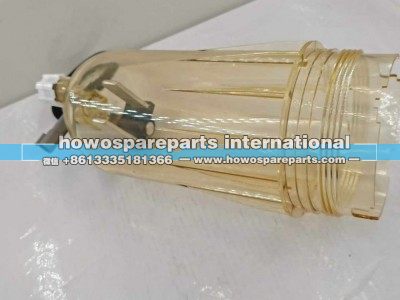 PL420-1,油水分离器滤杯 带水温传感器,济南冠泽卡车配件营销中心