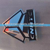 豪沃MAX豪沃标识（NX 银色）三角标，  YG1671110001