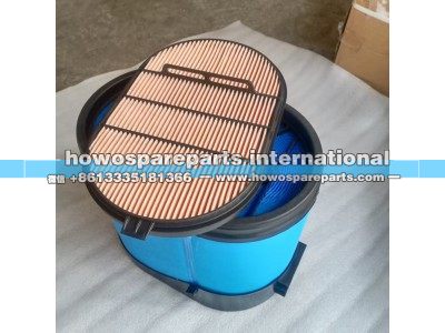 P608677+P625822,压力机用蜂窝式空气滤芯总成,济南冠泽卡车配件营销中心