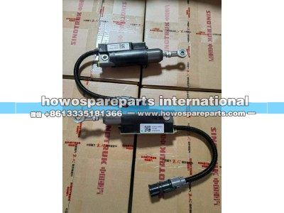 082V08150-6080,重汽曼发动机 EGR阀助力缸 3圆插带线国六发动机,济南冠泽卡车配件营销中心
