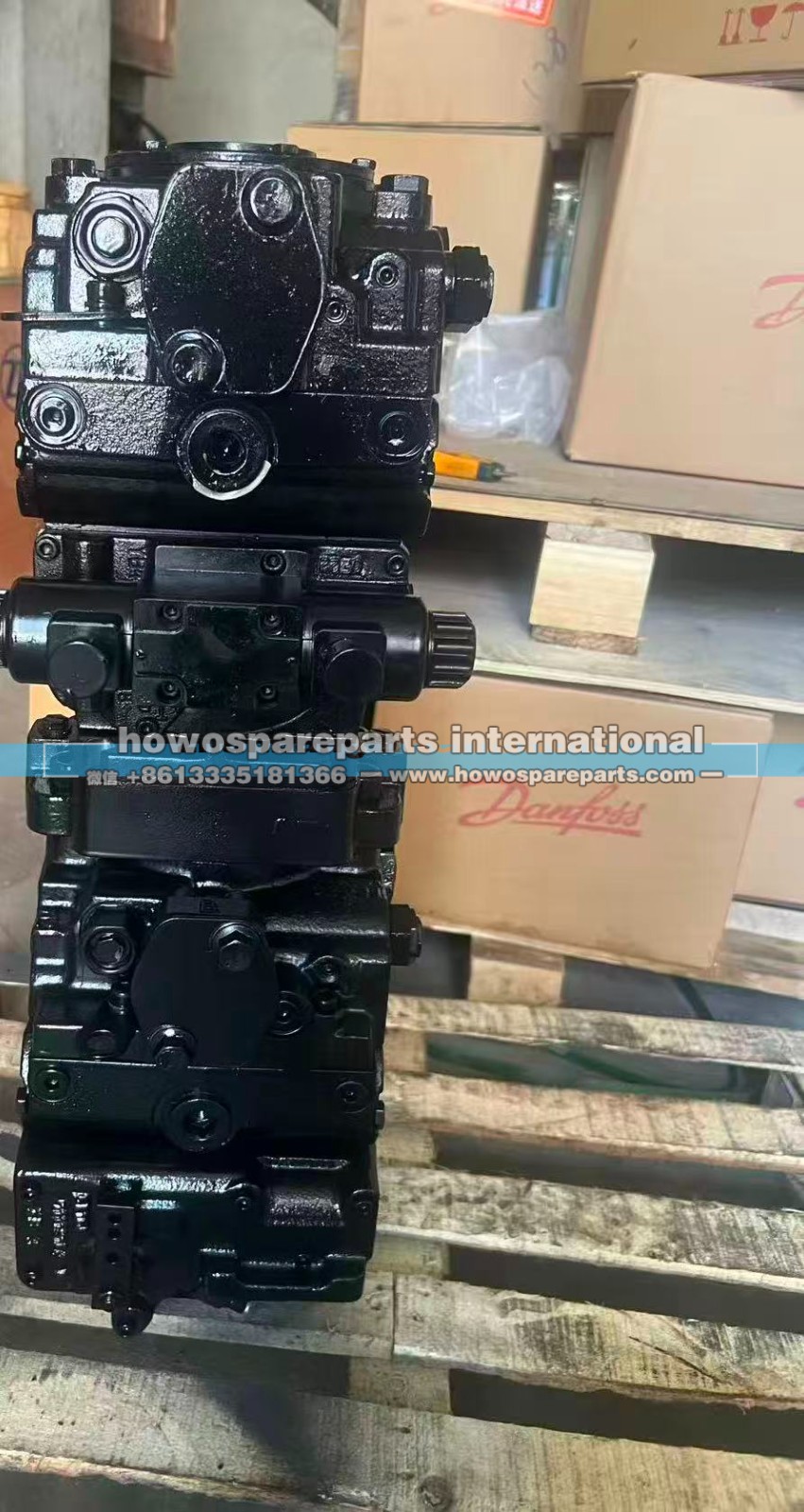 90R075,派克PARKE柱塞泵液压泵总成,济南冠泽卡车配件营销中心