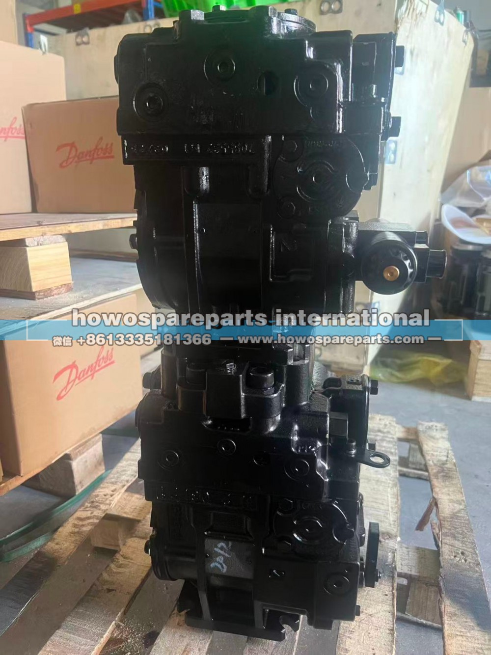 90R075,派克PARKE柱塞泵液压泵总成,济南冠泽卡车配件营销中心
