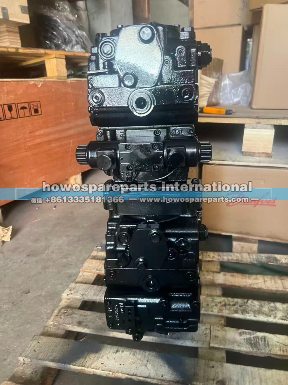90R075,派克PARKE柱塞泵液压泵总成,济南冠泽卡车配件营销中心