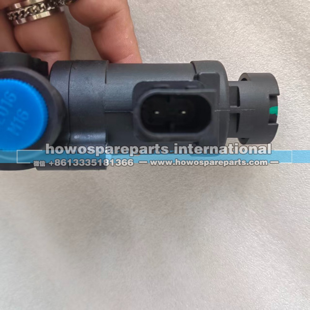 811w52160-6117,重汽T7汕德卡排气制动电磁阀,济南冠泽卡车配件营销中心