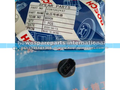 VG1034080051,重汽国四共轨压力传感器,济南冠泽卡车配件营销中心