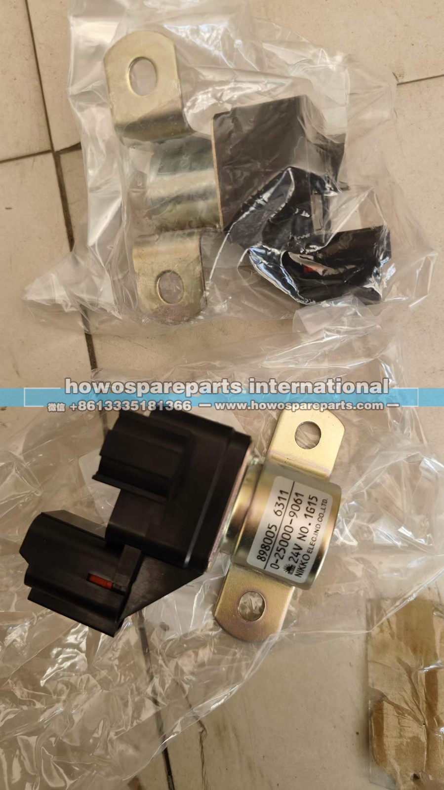 100P-600P-KV100-KV600 庆铃轻卡（4JB1-4KH1 12V）8-98195608 600P 国四进口启动继电器