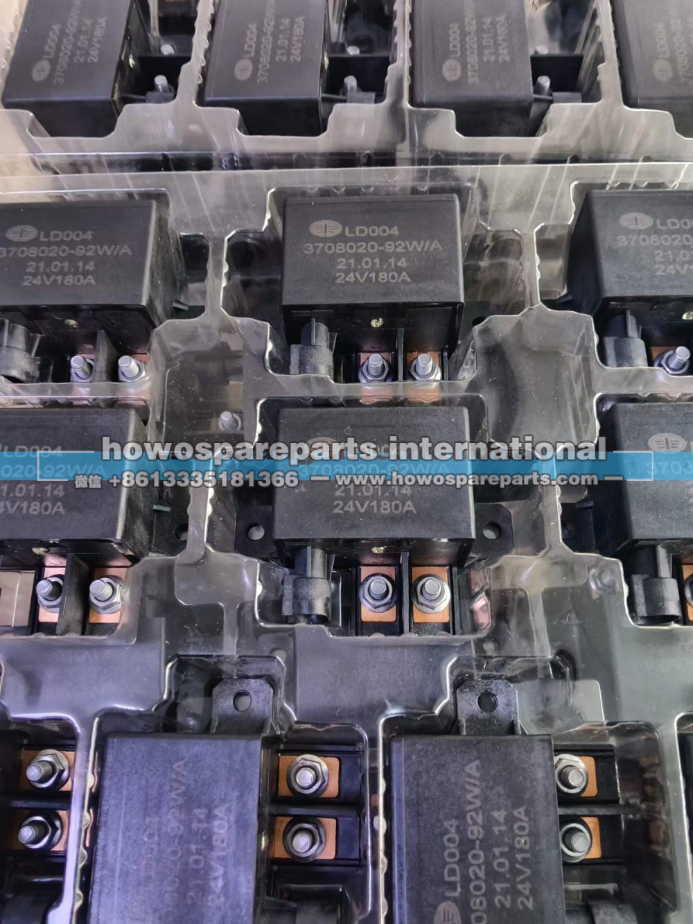 3708020-92WA21.01.14,24V180A FAW继电器,济南冠泽卡车配件营销中心