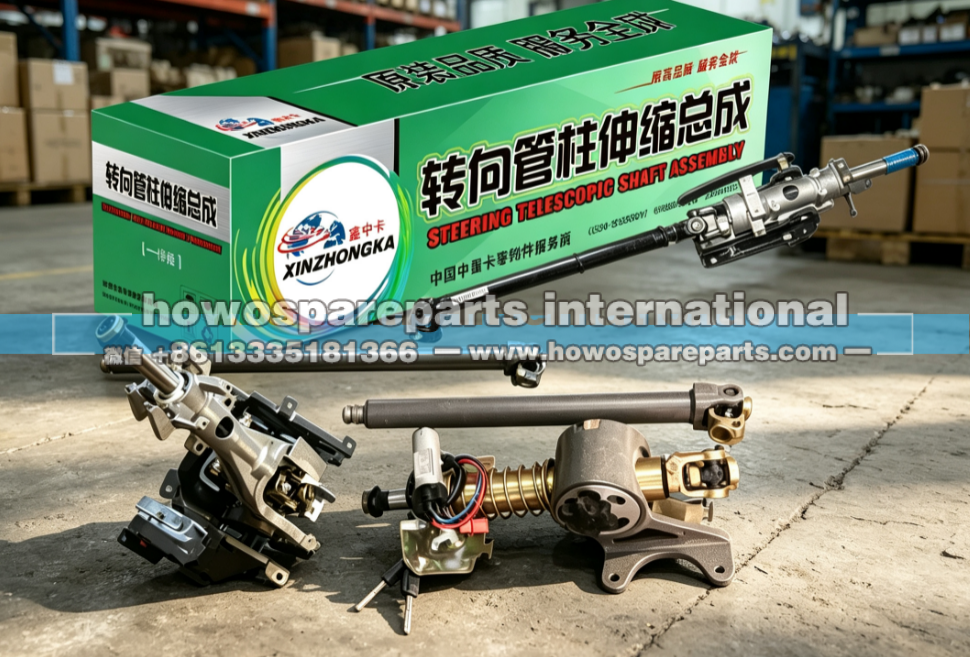 YZ952547000019,转向管柱总成,济南冠泽卡车配件营销中心