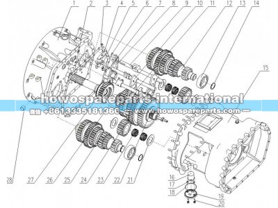 AZ2220000101,变速器前壳,济南冠泽卡车配件营销中心 AZ2220000101,变速器前壳,济南冠泽卡车配件营销中心