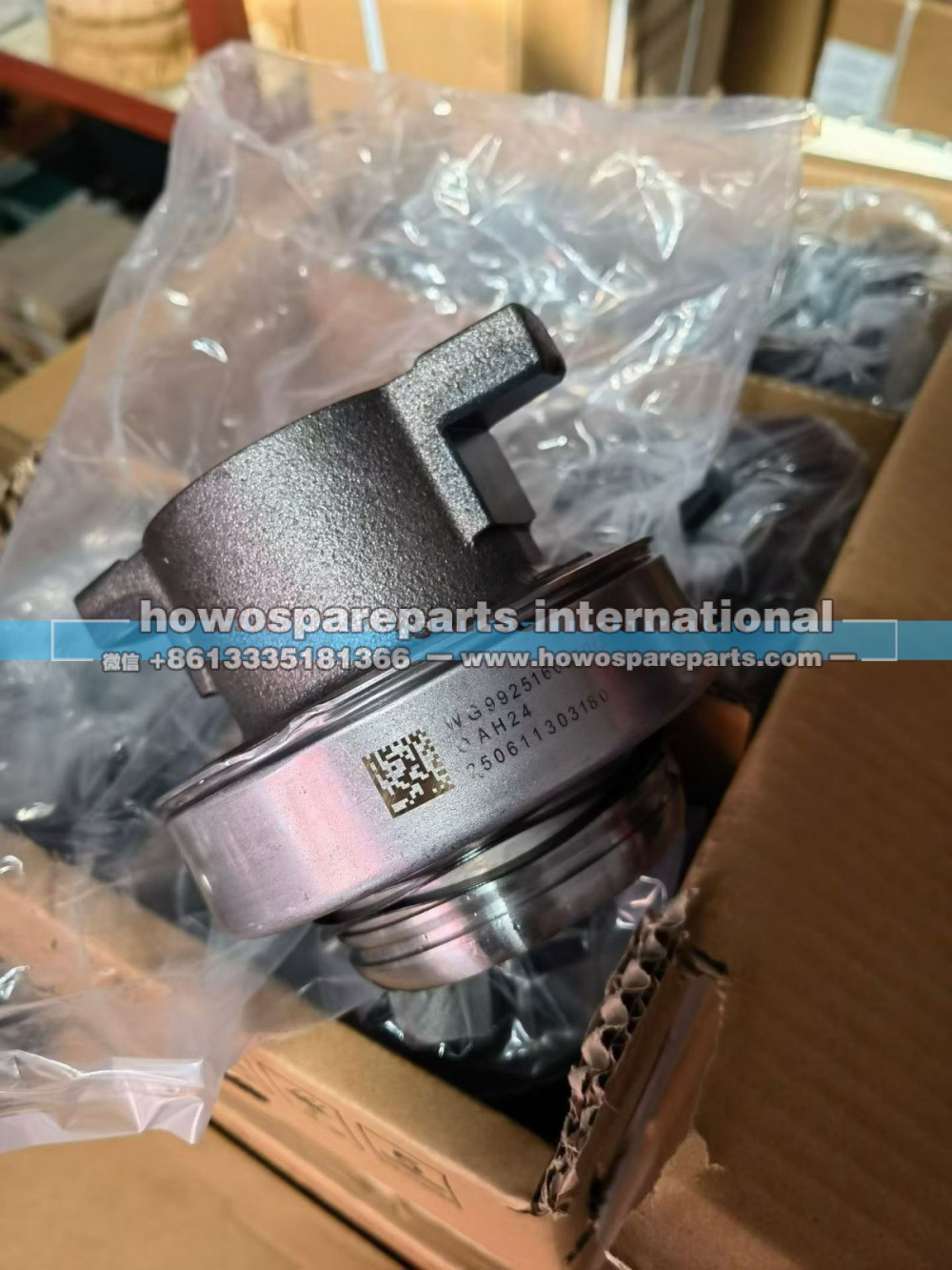 WG9725160510,离合器放分离轴承,济南冠泽卡车配件营销中心
