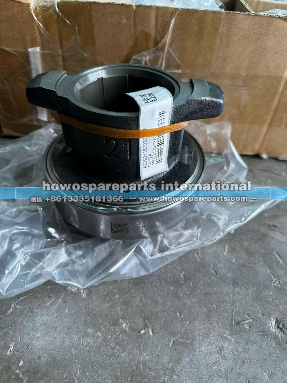 WG9725160510,离合器放分离轴承,济南冠泽卡车配件营销中心