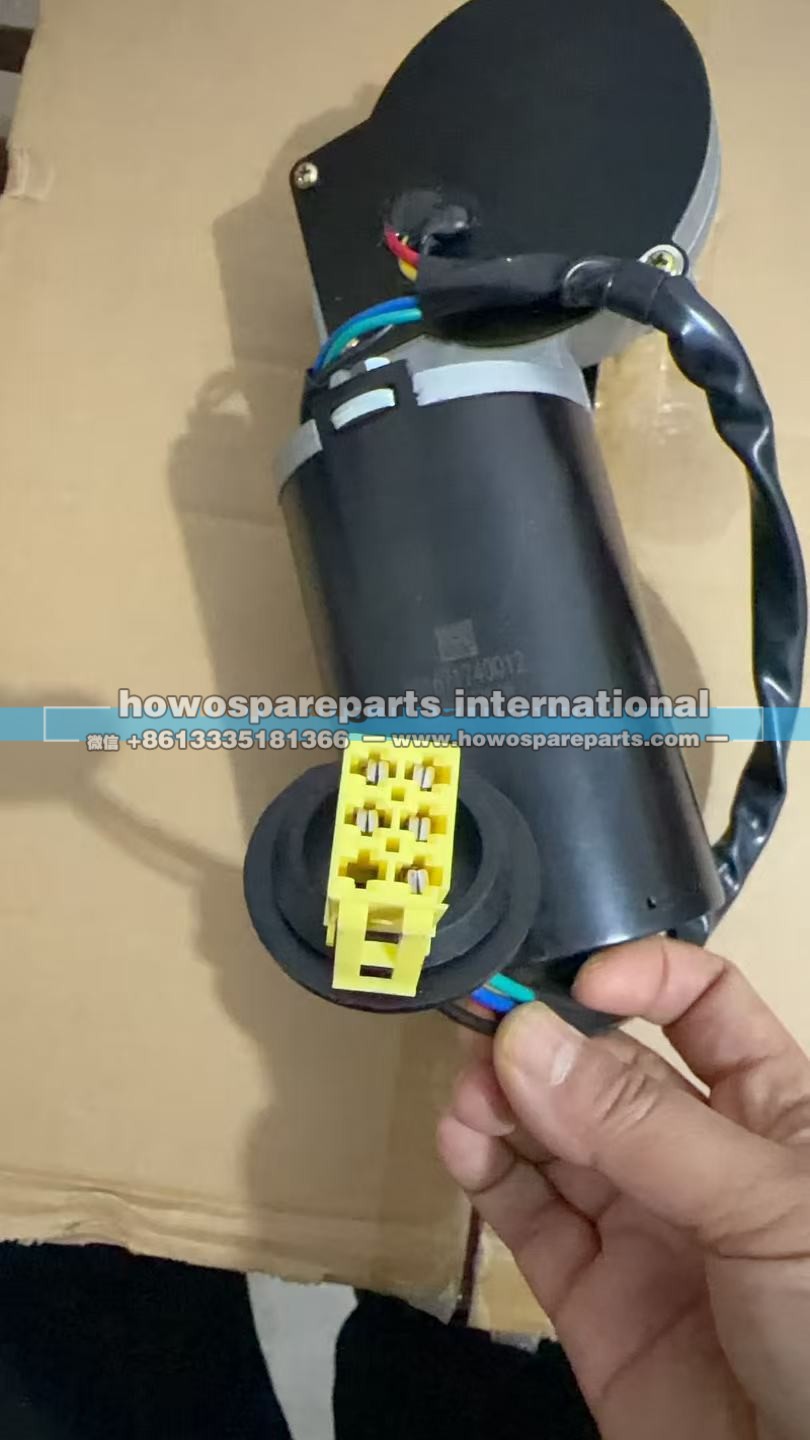WG1671740012,豪瀚雨刮器电机,济南冠泽卡车配件营销中心