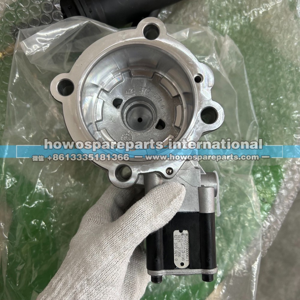 WG2209100006,豪沃变速箱范围挡气缸总成,济南冠泽卡车配件营销中心
