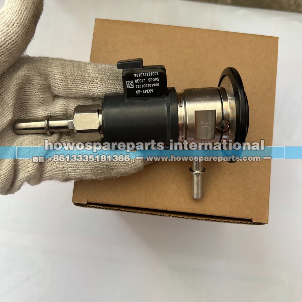 WG1034121002,重汽豪沃SCR后处理尿素泵喷嘴 喷射器总成,济南冠泽卡车配件营销中心