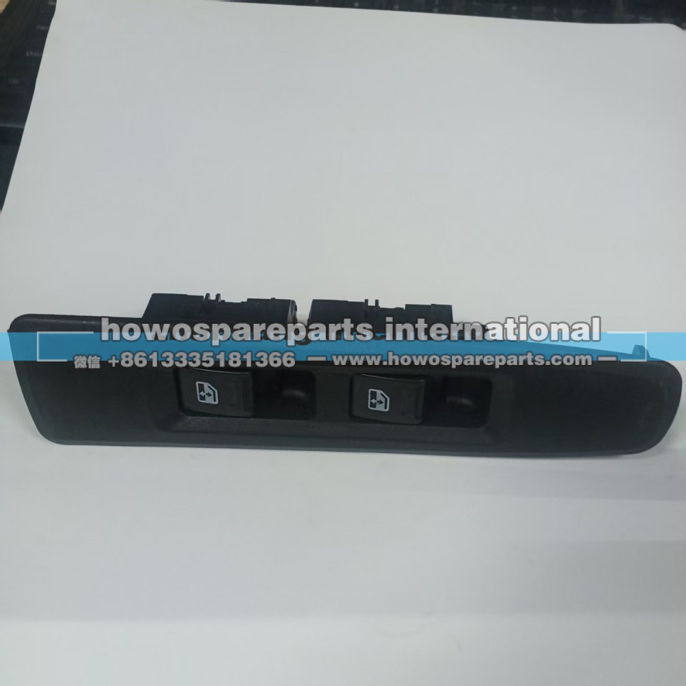 3750730-C4100,东风天龙左玻璃升降器开关 新式,济南冠泽卡车配件营销中心