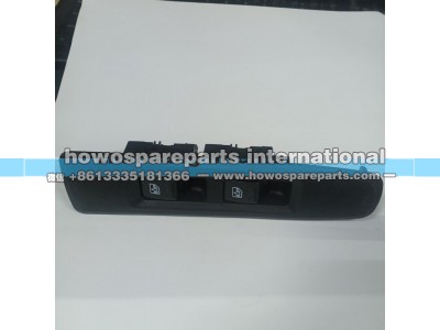 3750730-C4100,东风天龙左玻璃升降器开关 新式,济南冠泽卡车配件营销中心