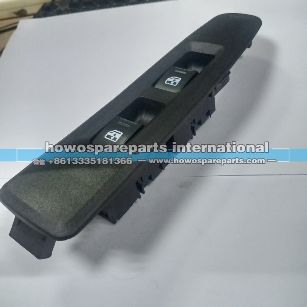 3750730-C4100,东风天龙左玻璃升降器开关 新式,济南冠泽卡车配件营销中心