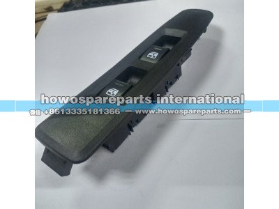 3750730-C4100,东风天龙左玻璃升降器开关 新式,济南冠泽卡车配件营销中心