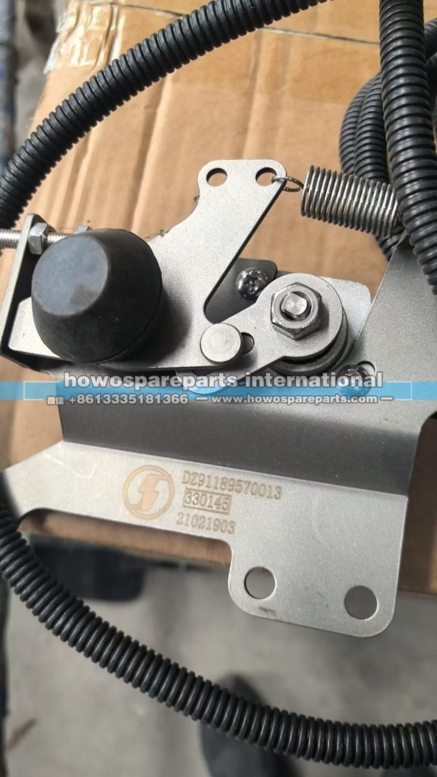 DZ91189570013,陕汽远程油门控制器,济南冠泽卡车配件营销中心