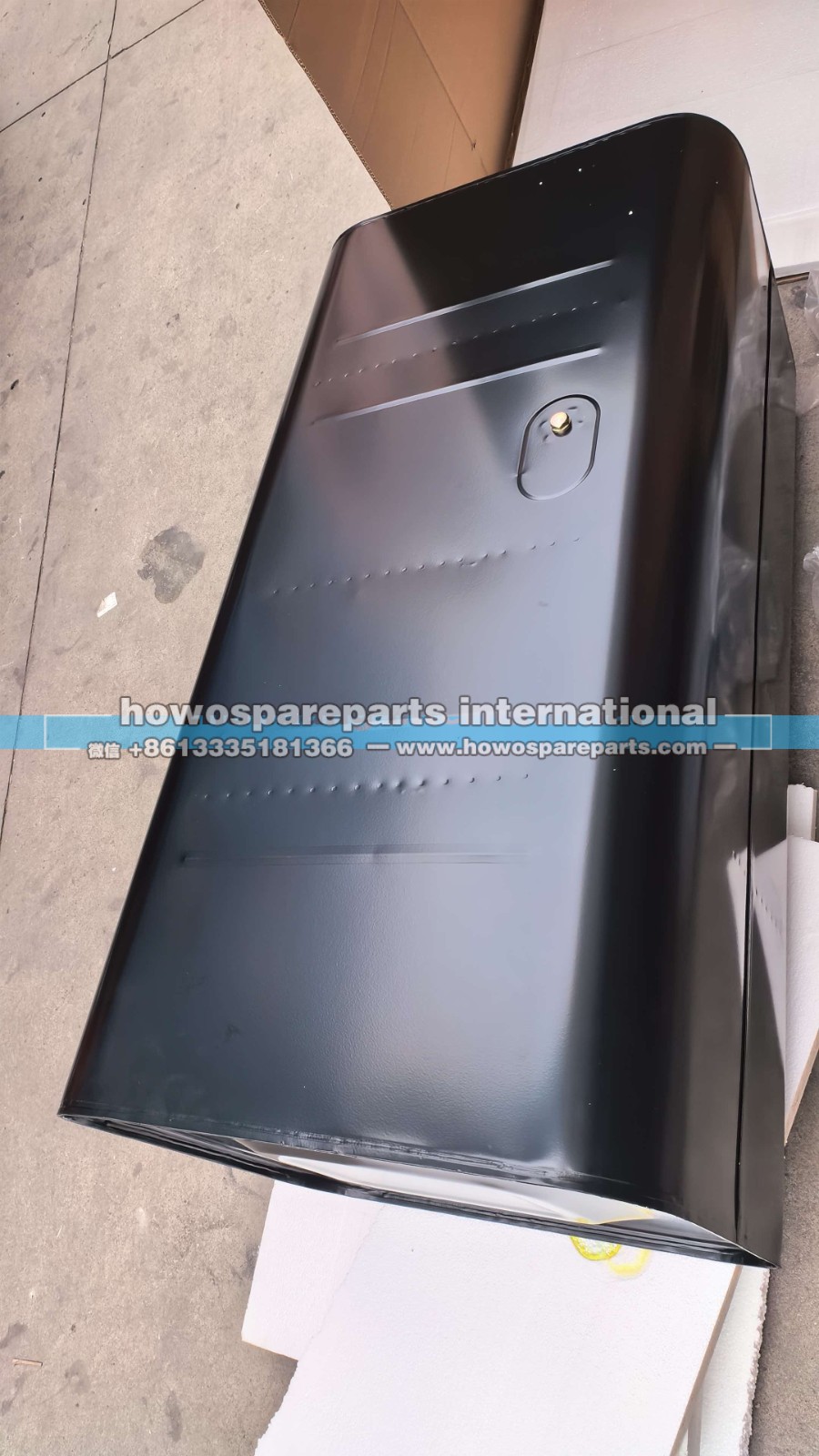 WG9114550042,重汽铁油箱400L油箱,济南冠泽卡车配件营销中心