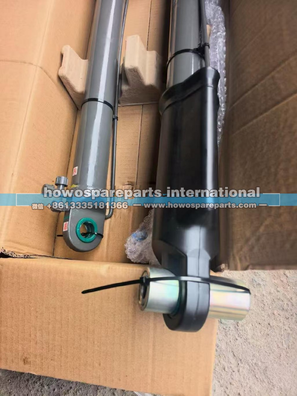 YZ952582000047,HOWOMAXHOWONX驾驶室举升缸,济南冠泽卡车配件营销中心