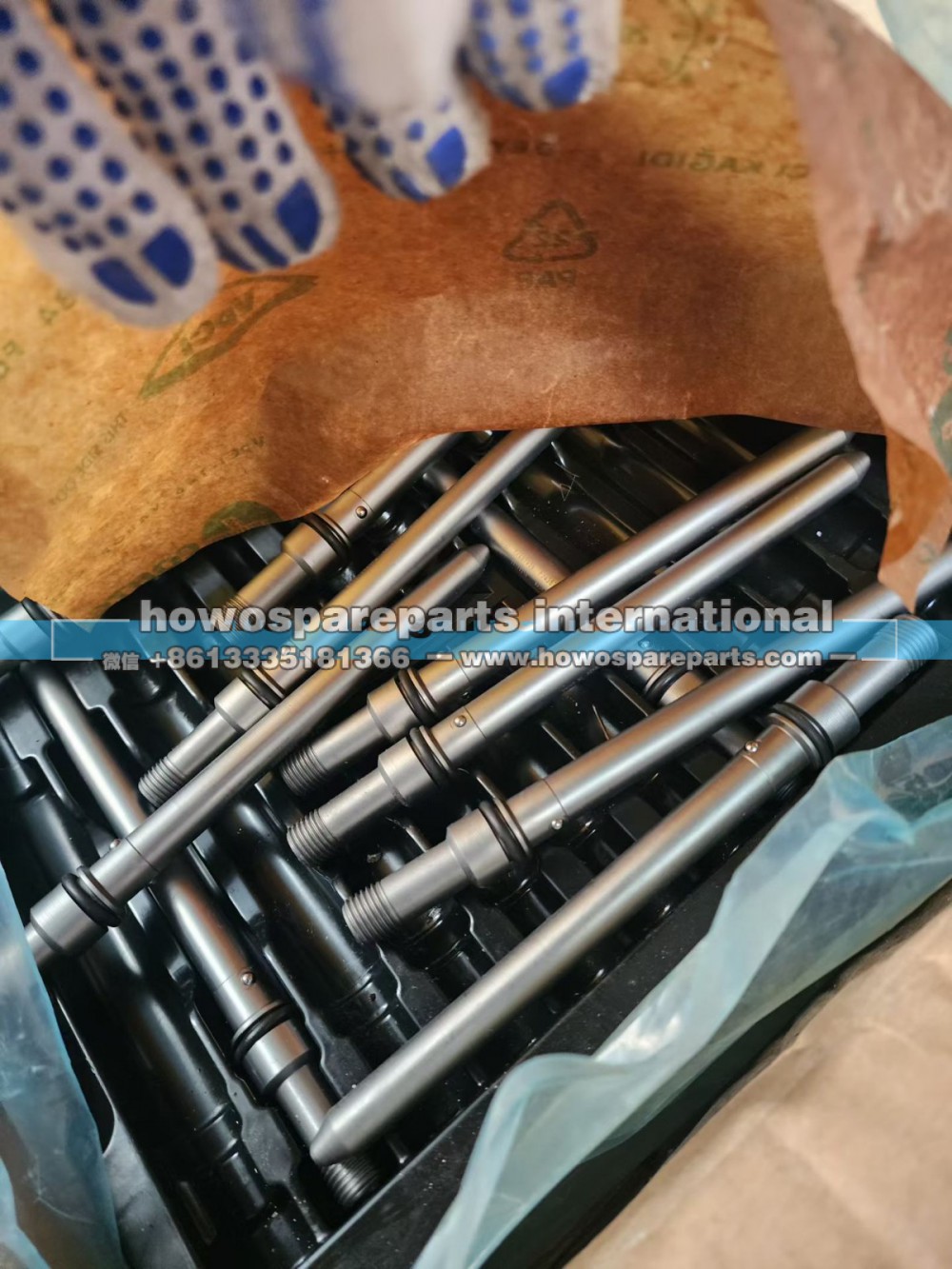 611600080036,潍柴WP10H喷油器连接导管博世97289036,济南冠泽卡车配件营销中心