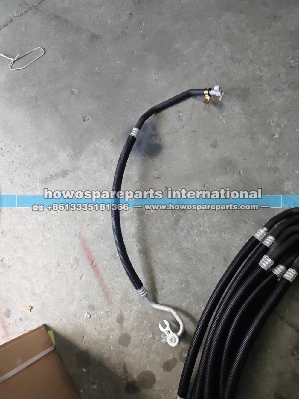 DZ14251845006,压缩机进管(HXWP10) 蒸发器-压缩机管,济南冠泽卡车配件营销中心