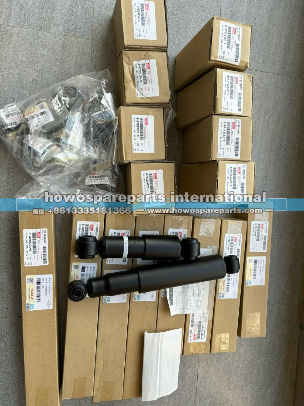 8-98305204-0ISUZU 进口独立悬挂球头和避震器8-98270983-1/8-98305204-0ISUZU