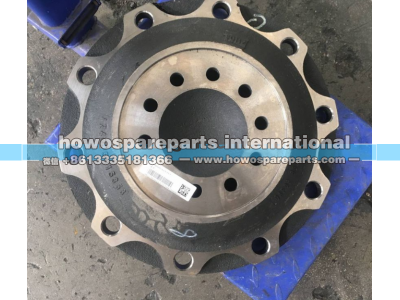 WG4005415353,法兰总成铝合金钢圈,济南冠泽卡车配件营销中心