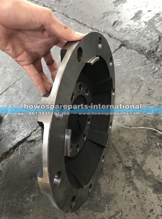 WG4005415353,法兰总成铝合金钢圈,济南冠泽卡车配件营销中心