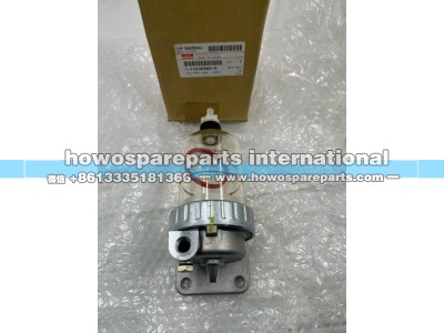 ,五十铃6WG1原装油水分离器,济南冠泽卡车配件营销中心