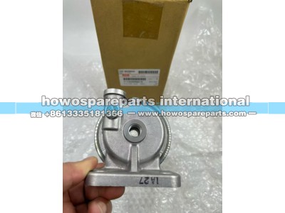 ,五十铃6WG1原装油水分离器,济南冠泽卡车配件营销中心